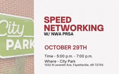 PRSSA Speed Networking Event – Oct 29